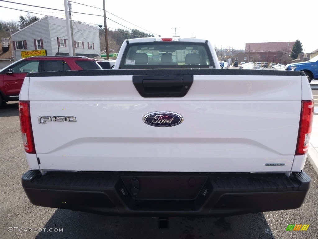 2016 F150 XL Regular Cab - Oxford White / Medium Earth Gray photo #8