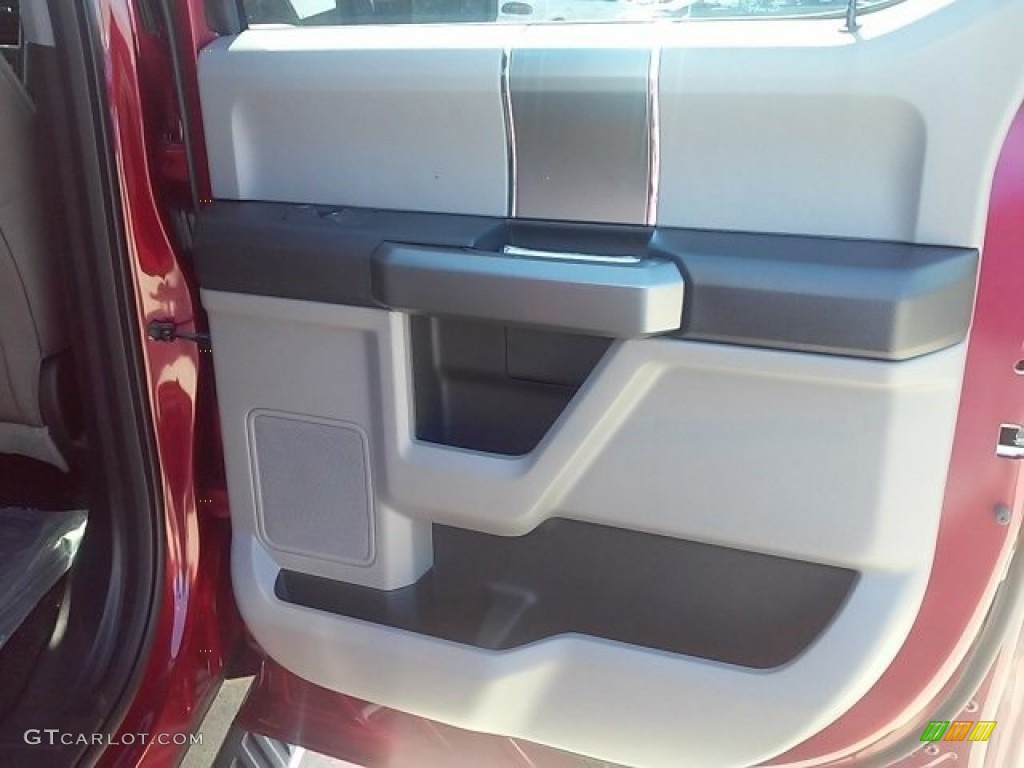 2016 F150 XLT SuperCrew - Ruby Red / Medium Earth Gray photo #14
