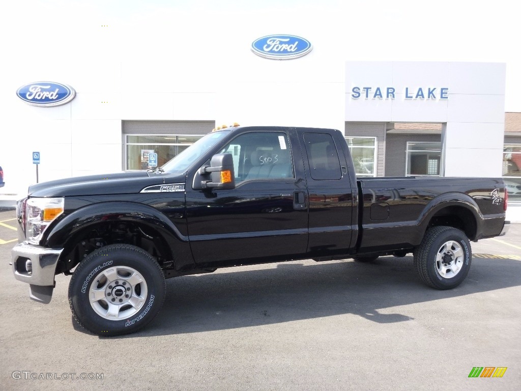 Shadow Black Ford F250 Super Duty