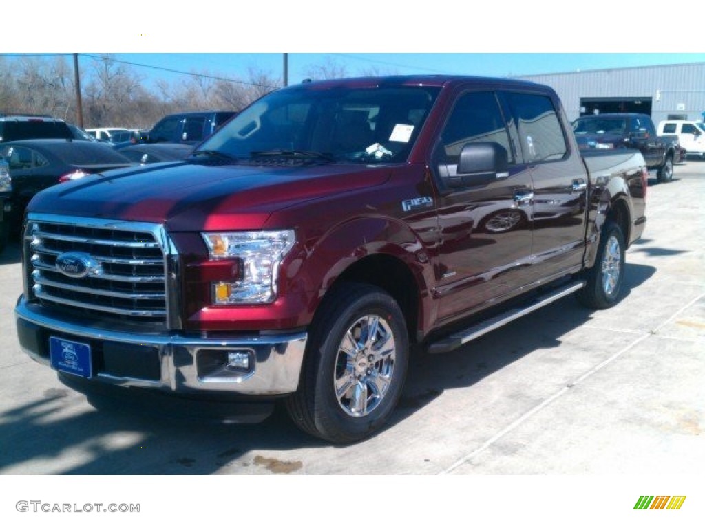 2016 F150 XLT SuperCrew - Bronze Fire / Medium Light Camel photo #8
