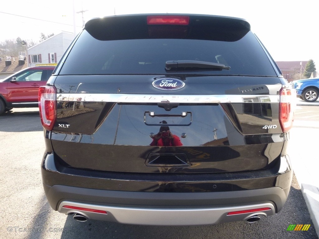 2016 Explorer XLT 4WD - Shadow Black / Ebony Black photo #6