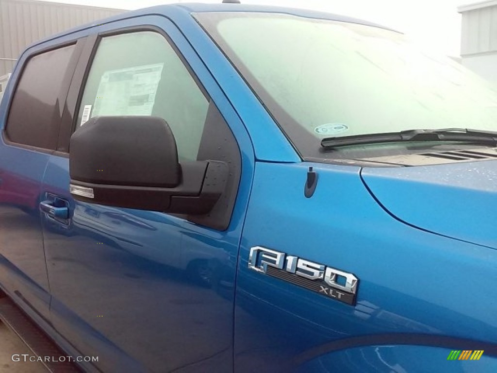 2016 F150 XLT SuperCrew - Blue Flame / Black photo #9
