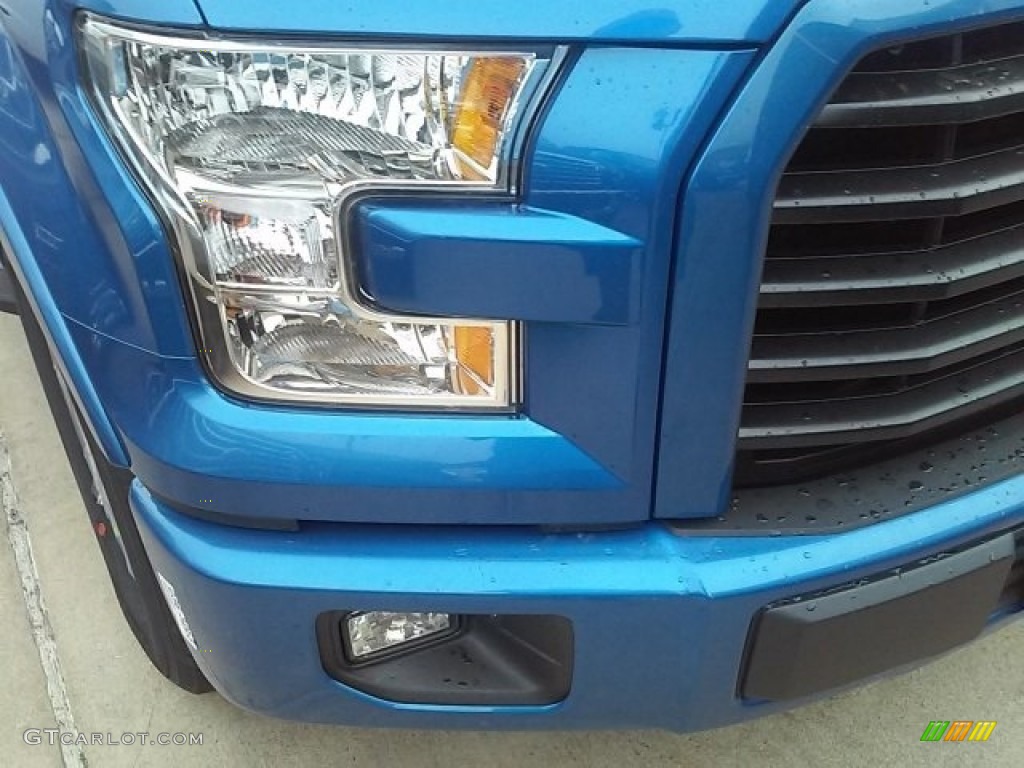 2016 F150 XLT SuperCrew - Blue Flame / Black photo #11