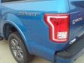 2016 Blue Flame Ford F150 XLT SuperCrew  photo #12