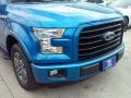 2016 Blue Flame Ford F150 XLT SuperCrew  photo #13