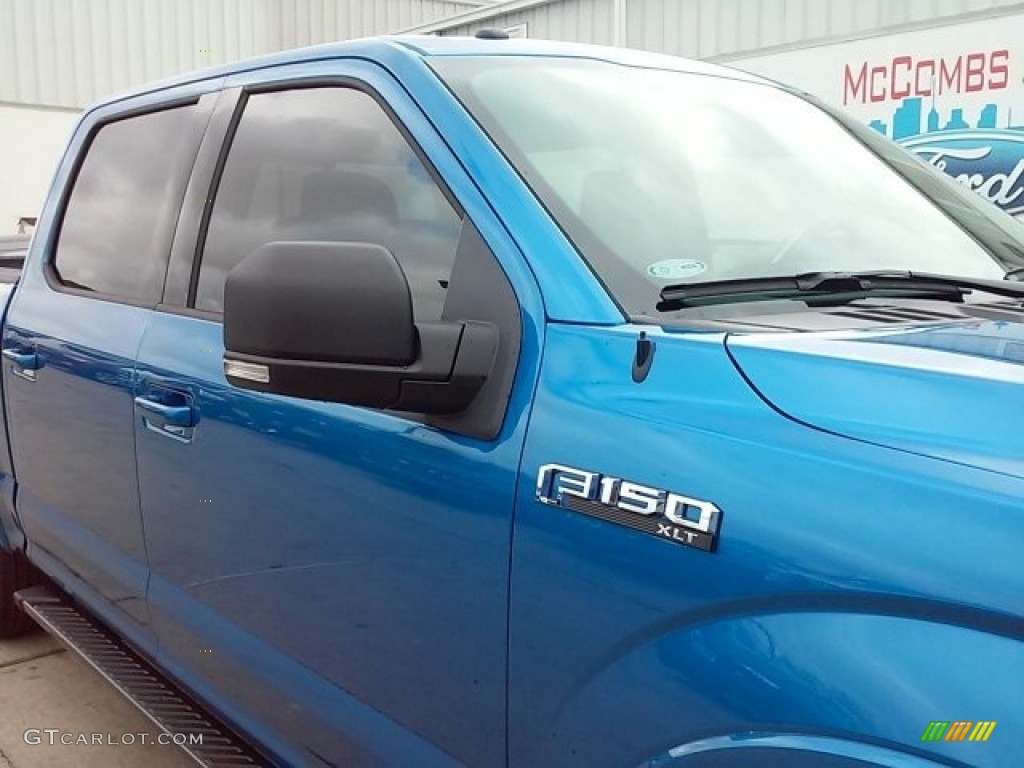 2016 F150 XLT SuperCrew - Blue Flame / Black photo #16