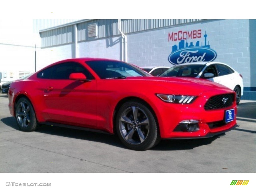 2016 Mustang V6 Coupe - Race Red / Ebony photo #1