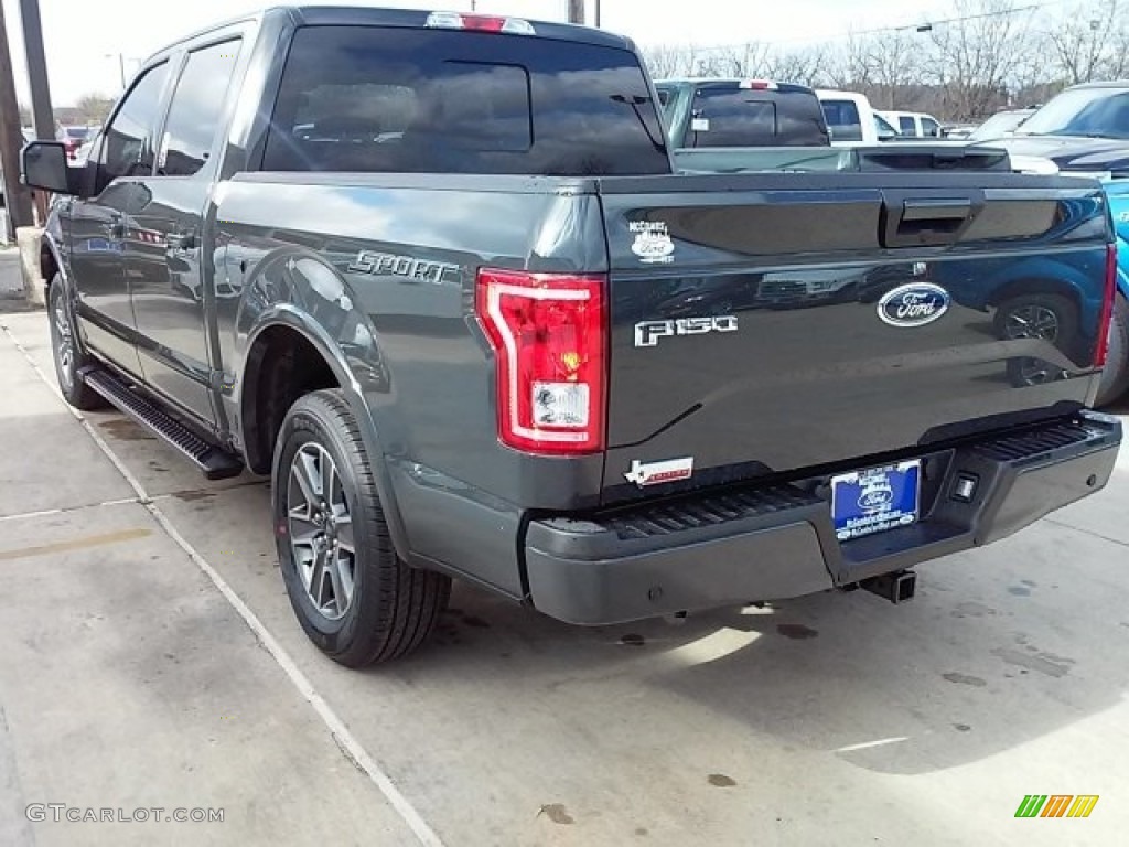 2016 F150 XLT SuperCrew - Lithium Gray / Black photo #10