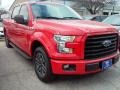 2016 Race Red Ford F150 XLT SuperCrew  photo #10