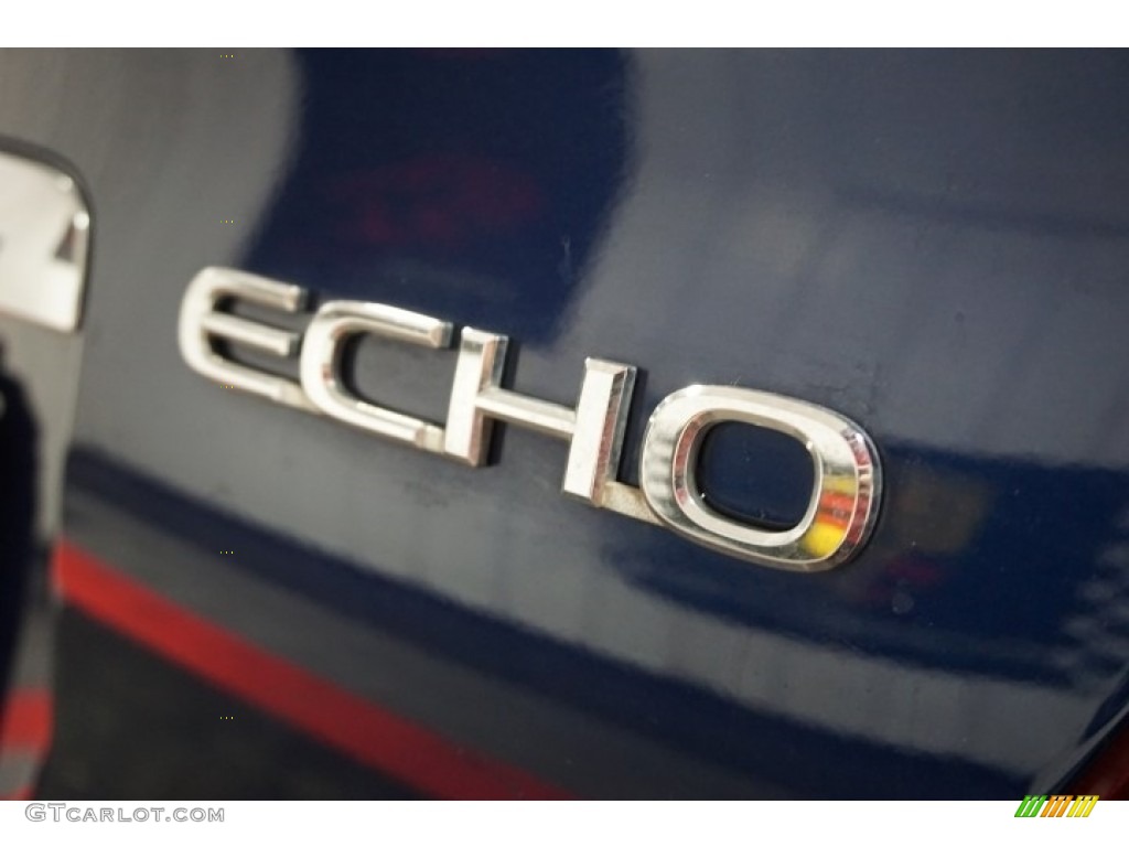 2003 ECHO Sedan - Indigo Ink Blue / Shadow Gray photo #87