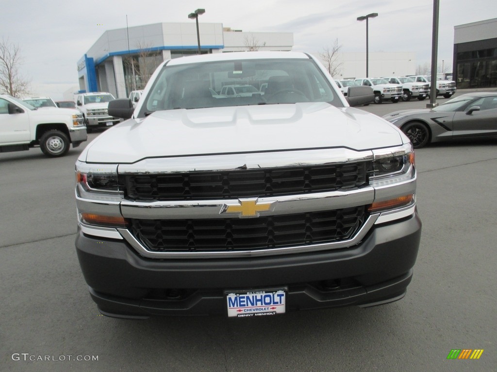 2016 Silverado 1500 WT Double Cab 4x4 - Summit White / Dark Ash/Jet Black photo #8