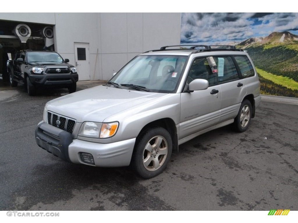 2001 Forester 2.5 S - Silverthorn Metallic / Gray photo #5