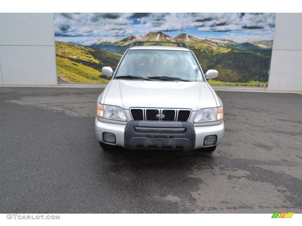 2001 Forester 2.5 S - Silverthorn Metallic / Gray photo #6