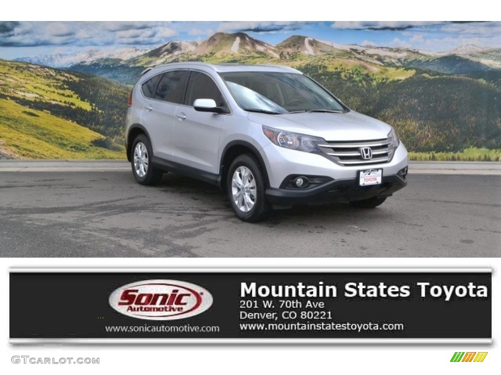 Alabaster Silver Metallic Honda CR-V