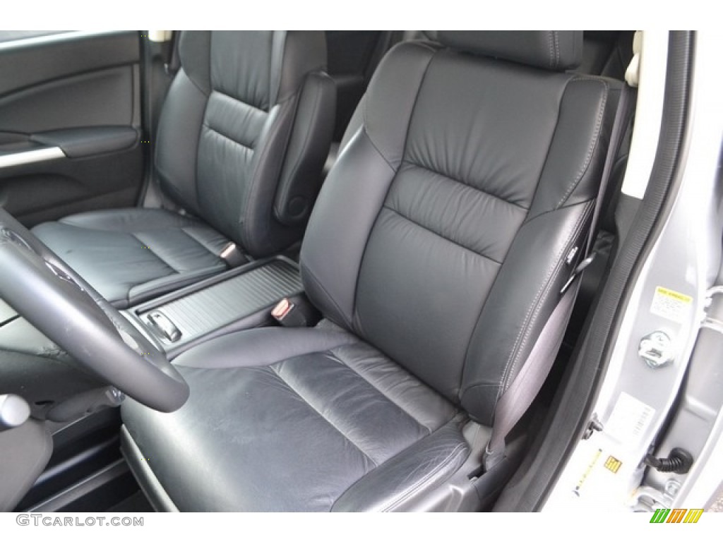 2014 CR-V EX-L AWD - Alabaster Silver Metallic / Black photo #12