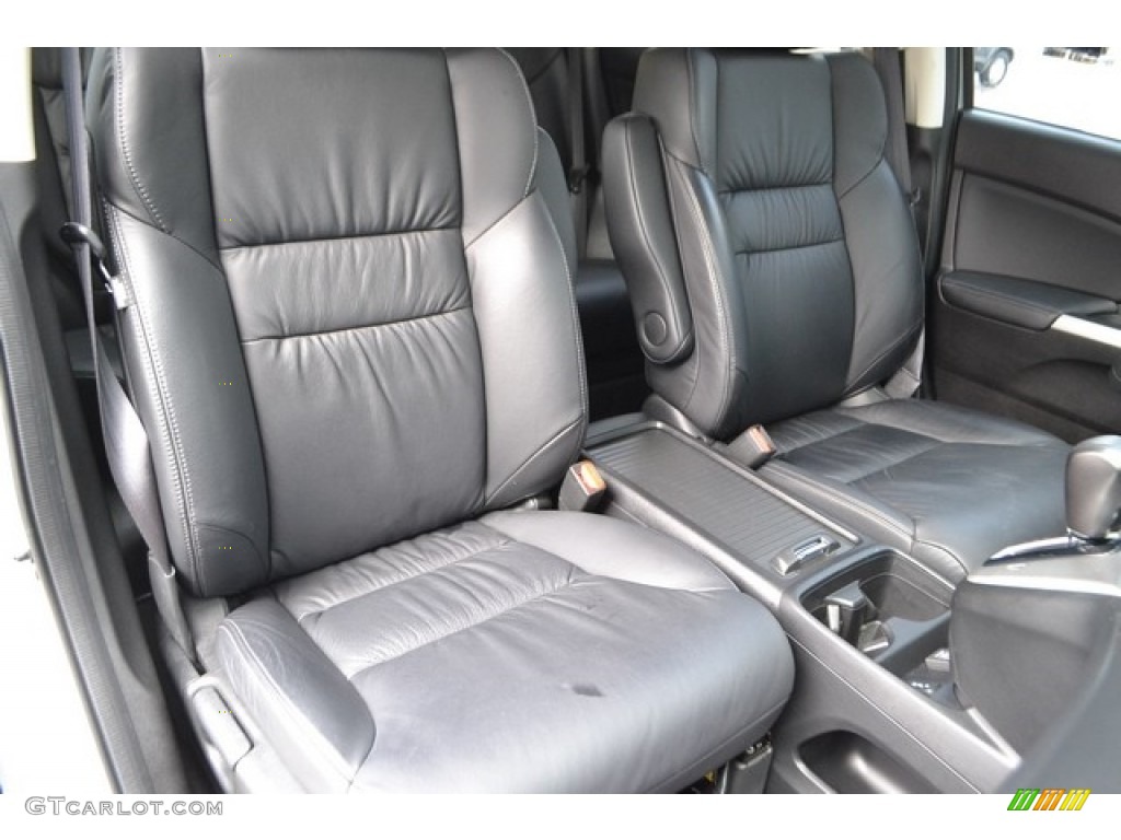 2014 CR-V EX-L AWD - Alabaster Silver Metallic / Black photo #19