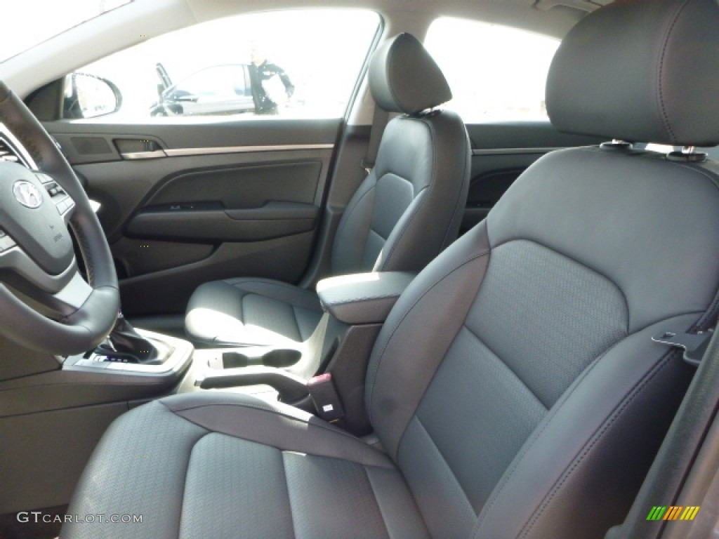 2017 Elantra Limited - Gray / Gray photo #13