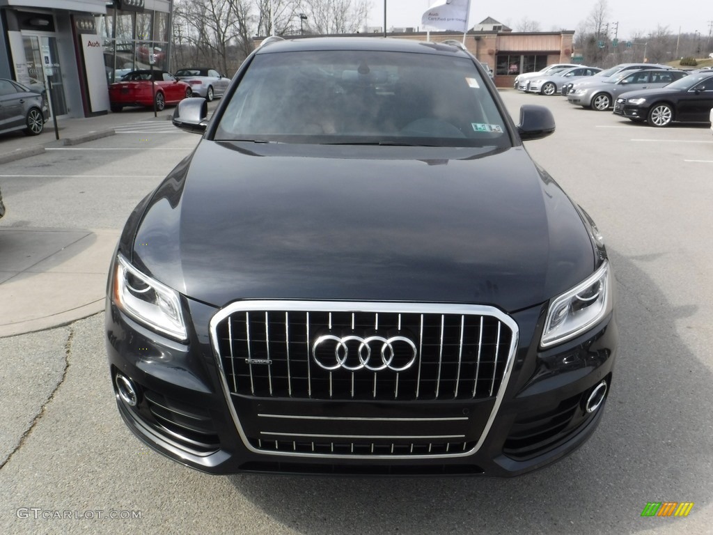 2016 Q5 2.0 TFSI Premium quattro - Moonlight Blue Metallic / Chestnut Brown photo #6