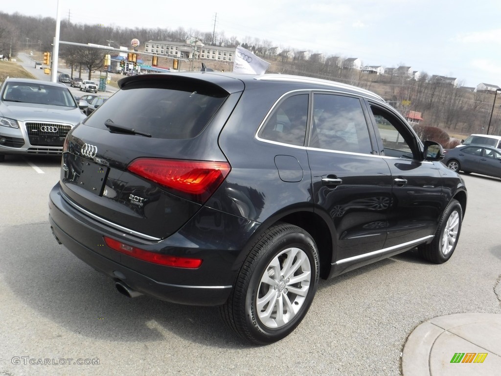 2016 Q5 2.0 TFSI Premium quattro - Moonlight Blue Metallic / Chestnut Brown photo #10