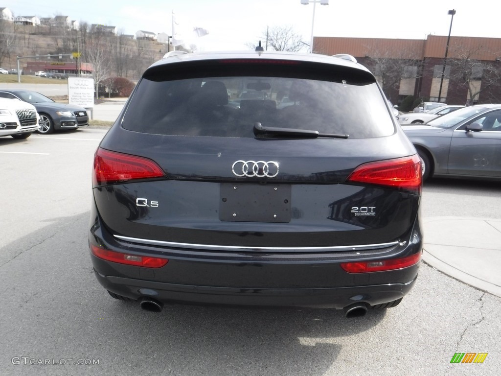 2016 Q5 2.0 TFSI Premium quattro - Moonlight Blue Metallic / Chestnut Brown photo #11