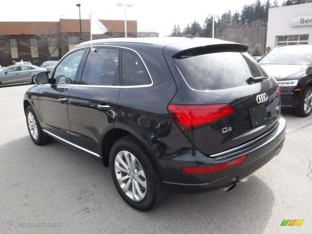 2016 Q5 2.0 TFSI Premium quattro - Moonlight Blue Metallic / Chestnut Brown photo #13