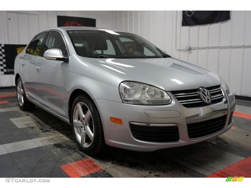 2009 Jetta TDI Sedan - Reflex Silver Metallic / Anthracite photo #5