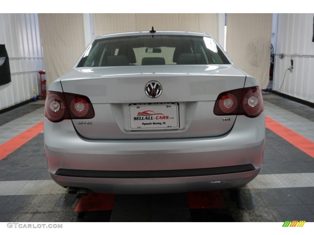 2009 Jetta TDI Sedan - Reflex Silver Metallic / Anthracite photo #9