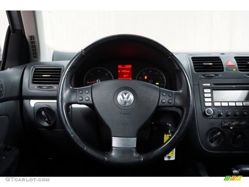 2009 Jetta TDI Sedan - Reflex Silver Metallic / Anthracite photo #28