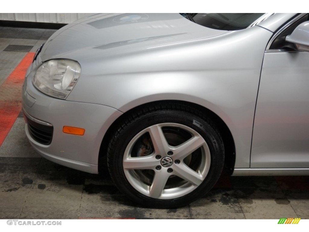 2009 Jetta TDI Sedan - Reflex Silver Metallic / Anthracite photo #74