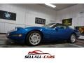 1992 Medium Quasar Blue Metallic Chevrolet Corvette Coupe  photo #1