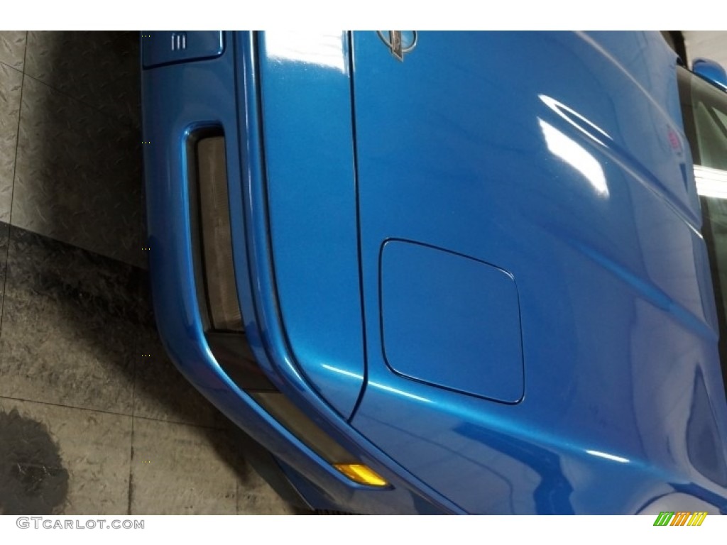 1992 Corvette Coupe - Medium Quasar Blue Metallic / Gray photo #45