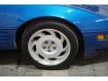 1992 Medium Quasar Blue Metallic Chevrolet Corvette Coupe  photo #52