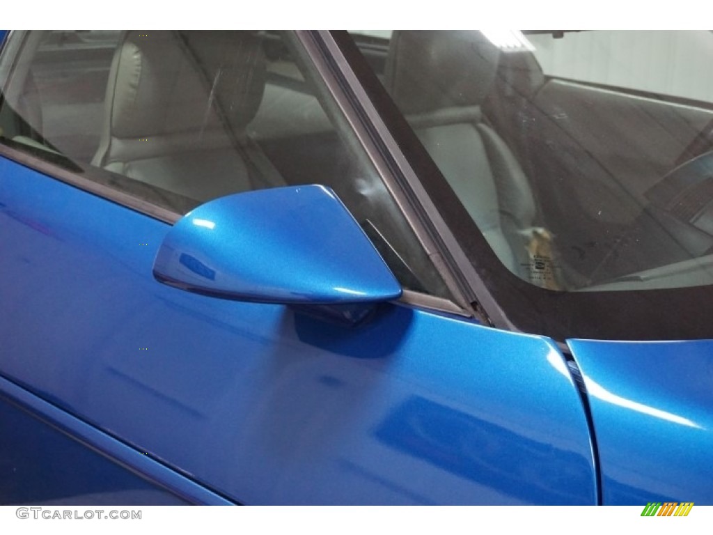 1992 Corvette Coupe - Medium Quasar Blue Metallic / Gray photo #54