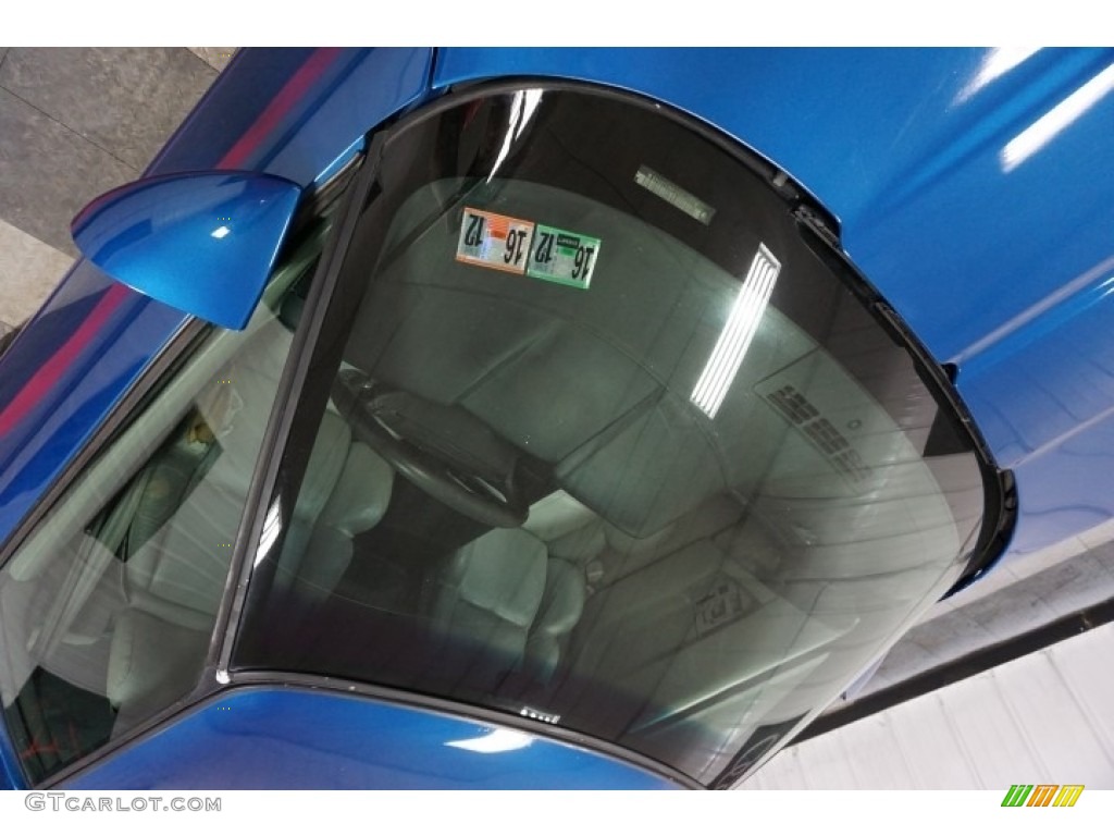 1992 Corvette Coupe - Medium Quasar Blue Metallic / Gray photo #75