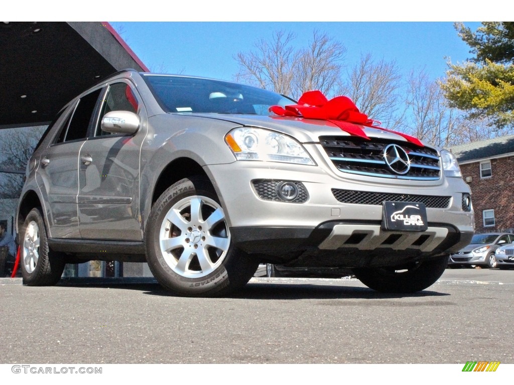 2006 ML 350 4Matic - Pewter Metallic / Black photo #10