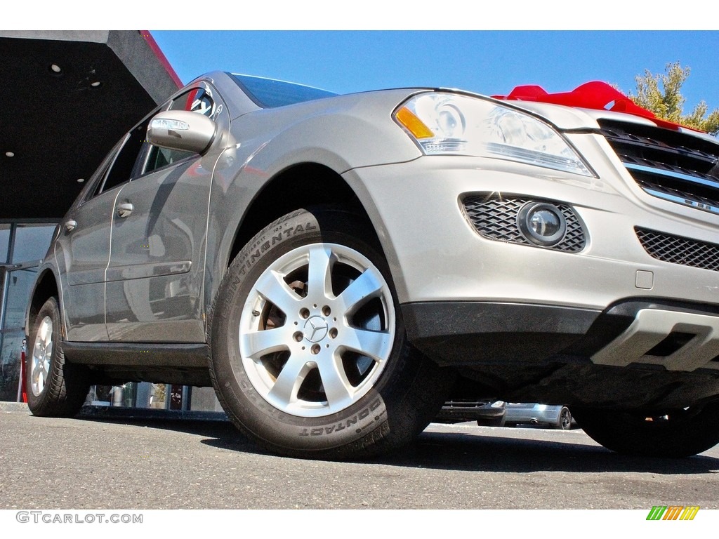 2006 ML 350 4Matic - Pewter Metallic / Black photo #11