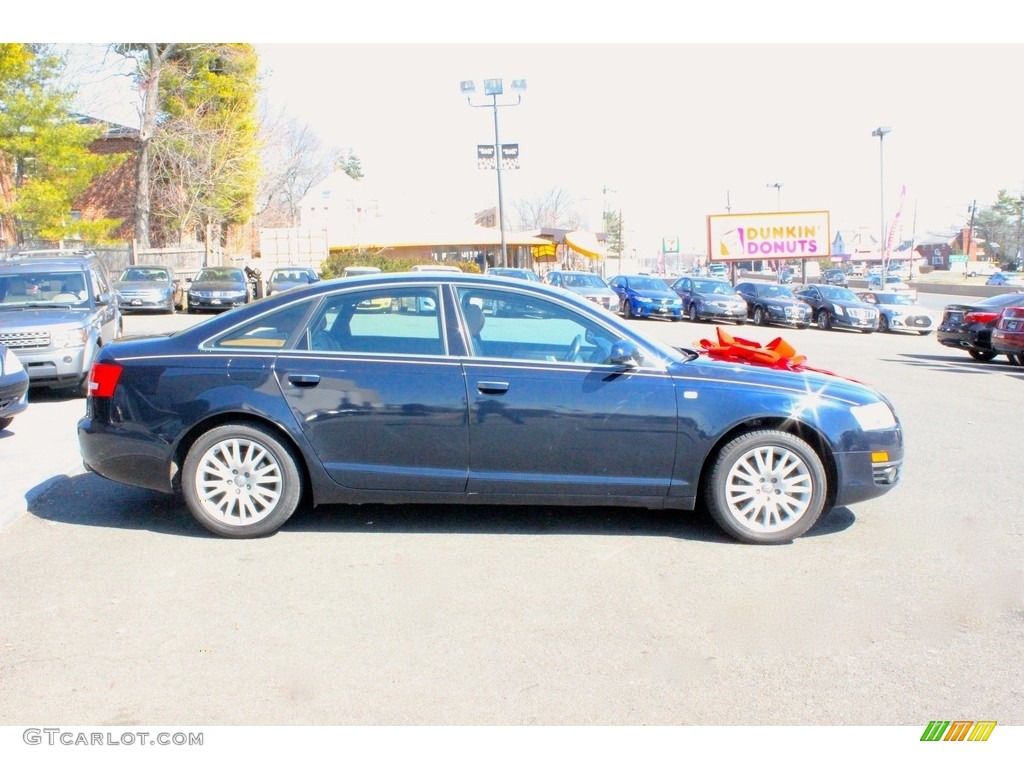 2007 A6 3.2 quattro Sedan - Night Blue Pearl / Amaretto photo #13
