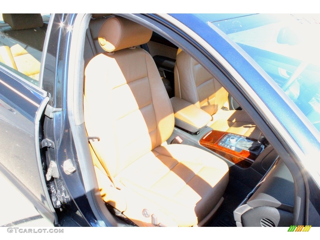 2007 A6 3.2 quattro Sedan - Night Blue Pearl / Amaretto photo #31