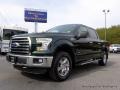 2015 Green Gem Metallic Ford F150 XLT SuperCrew 4x4  photo #1