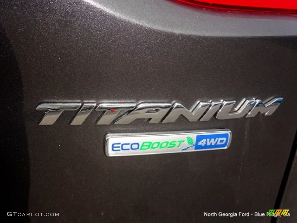 2016 Escape Titanium 4WD - Magnetic Metallic / Medium Light Stone photo #37