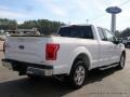 Oxford White - F150 Lariat SuperCab Photo No. 5