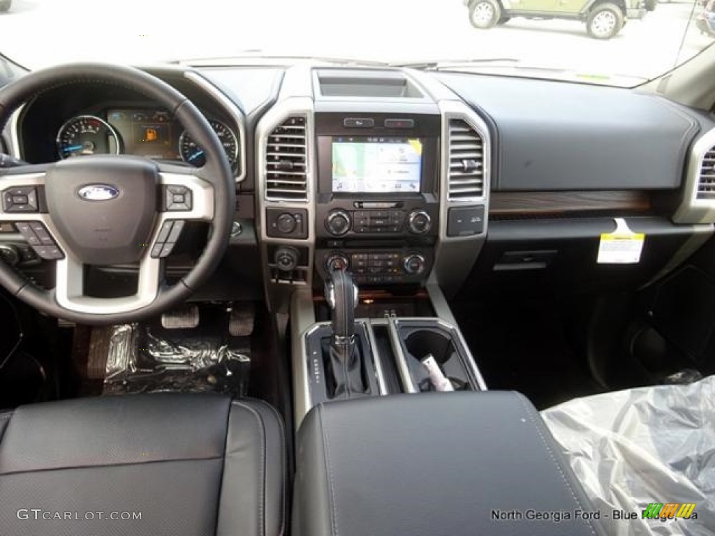 2016 F150 Lariat SuperCab - Oxford White / Black photo #16