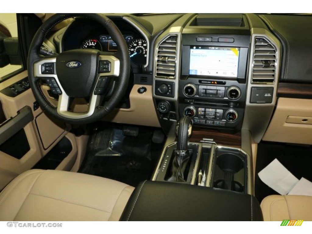 2016 F150 Lariat SuperCrew 4x4 - Bronze Fire / Medium Light Camel photo #10