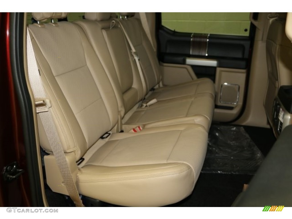 2016 F150 Lariat SuperCrew 4x4 - Bronze Fire / Medium Light Camel photo #11