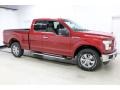 2016 Ruby Red Ford F150 XLT SuperCab 4x4  photo #1