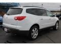 2009 Summit White Chevrolet Traverse LTZ  photo #3