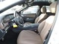 2016 Mercedes-Benz S Nut Brown/Black Interior Front Seat Photo