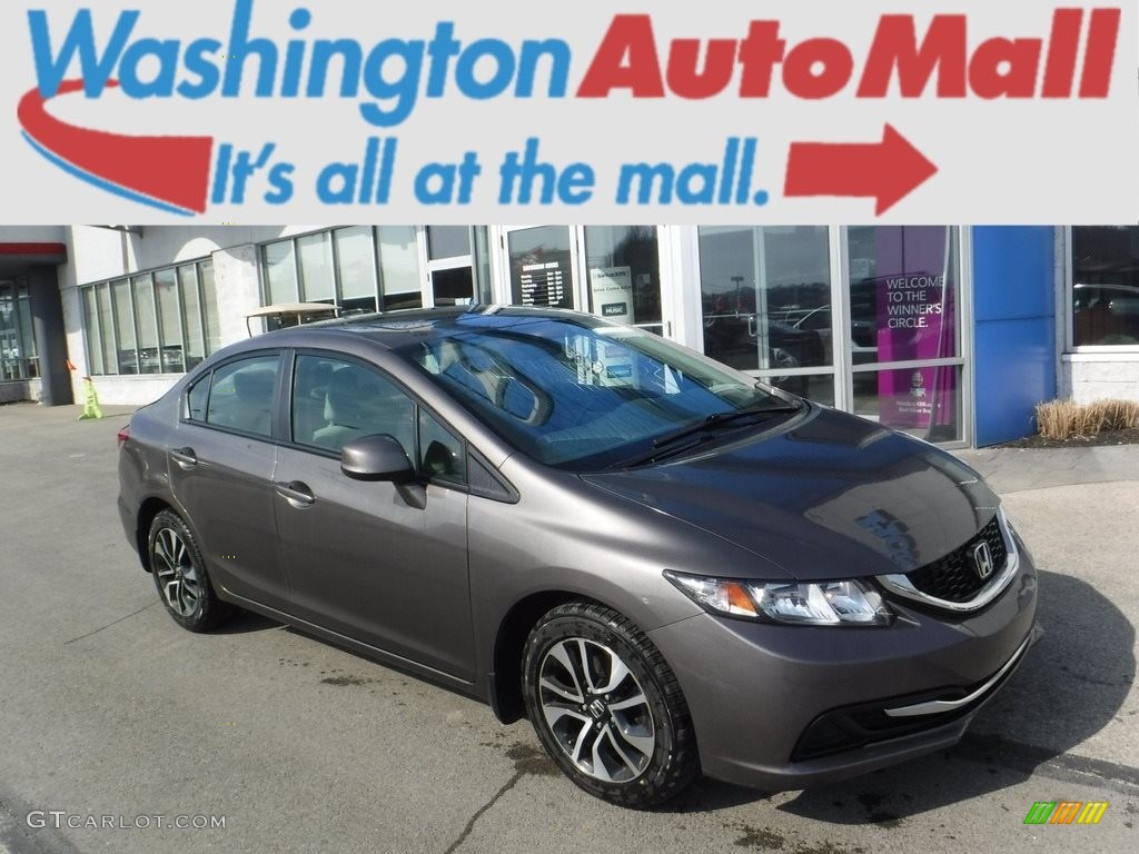 Urban Titanium Metallic Honda Civic