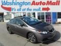 2013 Urban Titanium Metallic Honda Civic EX Sedan  photo #1