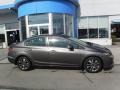 2013 Urban Titanium Metallic Honda Civic EX Sedan  photo #2